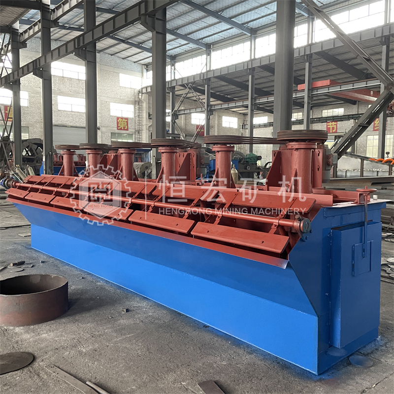 High Efficiency 100tph Large Scale Complete Mineral Flotation Metal Separator Machine Copper Ore Dressing Line Motor High