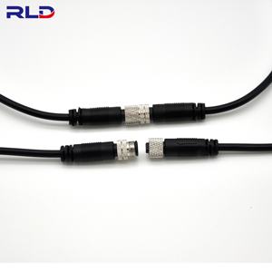 M8 M12 M16 M20 M18กันน้ำขั้วต่อ3พิน3คอร์ IP65 IP67ขั้วต่อปลั๊กตัวผู้ตัวเมียทำจากโลหะ IP68 - Product Image 5