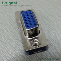 Conector VGA15 D-Sub DB15 Delgado SMT Hembra para Portátil, Gran Venta