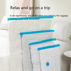 <span class=keywords><strong>Sac</strong></span> de compression transparent épaissi et scellé - Spécialement conçu pour la compression sous vide des vêtements et de la literie - Product Image 2