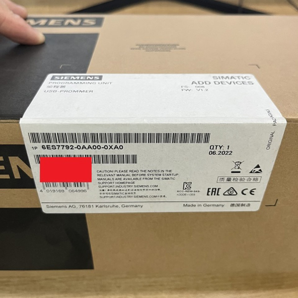 1 Brand New Original Item 1pc New in Box 6es7792-0aa00-0xa0 Card Ship Free Plc
