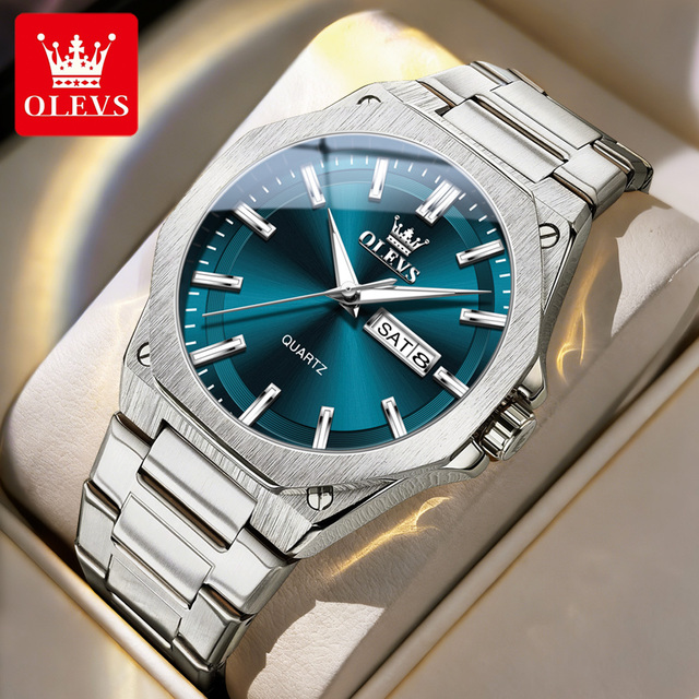 OLEVS 3733  Luxury logo  Factory  Custom Watch Design Waterproof Oem Custom logo Classic Fashion Business Quartz Watch for Man