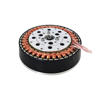 Actionneur d'articulation exosquelette plat à engrenages planétaires ultra-mince sans cadre 78*22.5mm pour robot compact