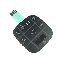 Panel Kontrol Depan Kustom, Keypad Membran Non-Taktil, Keyboard Membran untuk Mesin Tato
