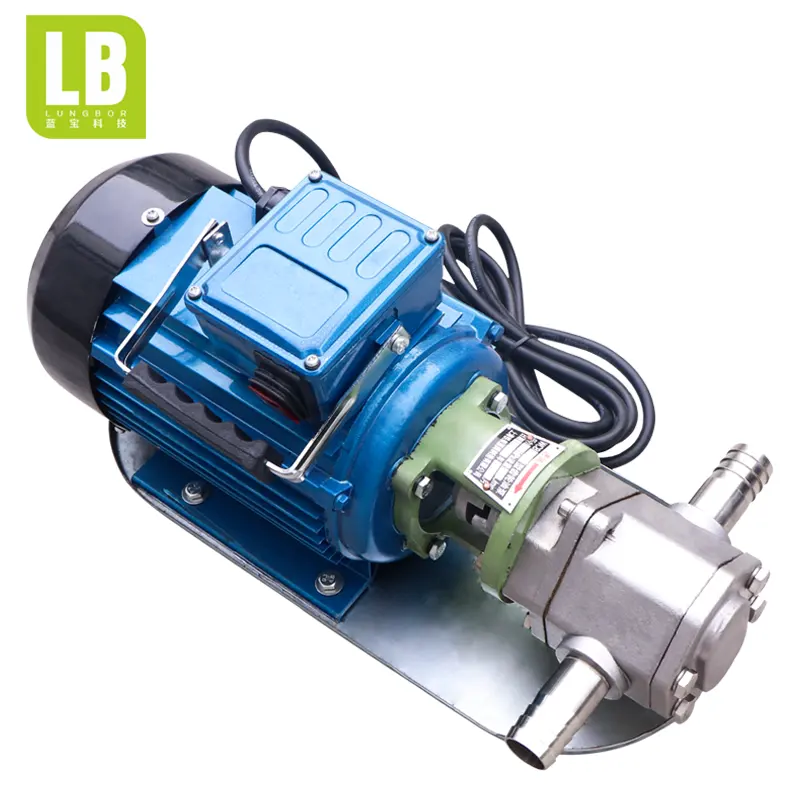 Hydraulic electric transfer pump,WCB stainless steel gear transfer pump