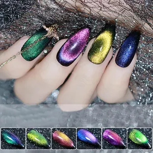 Hanyinails label privé vernis à ongles en gel yeux de chat en vrac 9D Galaxy oeil de chat pour la peinture des ongles