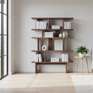 Alma - Mueble de Madera Maciza Moderno y Minimalista, Multifuncional, para Sala de Estar, Estante de Almacenamiento, Estilo Moderno, No Plegable - Product Image 5