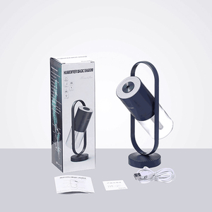 ماجيك الظل المرطب 360 درجة رذاذ العارض مصباح بالموجات فوق الصوتية بارد ميست صانع ناشر رائحة 200 مللي USB Humidificador - Product Image 4