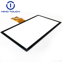 Écran tactile capacitif 13,3 pouces USB 90 broches 10 points 1,8 mm en verre EXC81W46 pour IHM industrielle