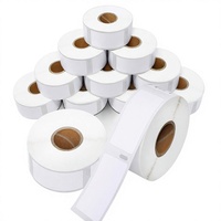 Pengganti DYMO 30336 (12 Gulungan 6000 Label) Label Kertas Persegi Panjang 1" X 2 1/8" |   Label Alamat Barcode Termal Langsung untuk