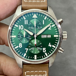 Oem ODM người đàn ông sang trọng của Titan chuyến bay xem 41mm đa chức năng tự động Chronograph với ETA/Seiko phong trào nhà máy bán buôn - Product Image 2