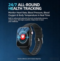 Smartwatch GPS GS19 con Supporto SIM, Videochiamata, Pulsante SOS di Emergenza, Rilevamento Cadute, Impermeabile, Monitoraggio Frequenza Cardiaca e Ossigeno nel Sangue