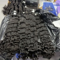 Cheveux naturels vietnamiens, extensions de cheveux humains, perruques de cheveux humains, cheveux humains afro crépus en vrac, cheveux crépus caribéens, cheveux indiens bruts bouclés, afro crépus