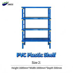 رف تخزين من البلاستيك PVC طراز JMDS-1018/1019/1020 قابل للتخصيص ومقاوم للماء، أرفف بلاستيكية للصالة الرياضية والمدرسة بسعر تنافسي - Product Image 3