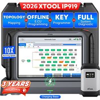 XTOOL IP919 – Outil de diagnostic OBD2 multi-marques pour entrepôt UE, avec commandes bidirectionnelles et programmation de clés perdues