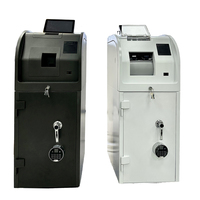 Kiosque de paiement intelligent avec comptage automatique des billets, machine de dépôt d'espèces, processeur Intel Core I3/i5, écran tactile 10,1 pouces pour la vente au détail
