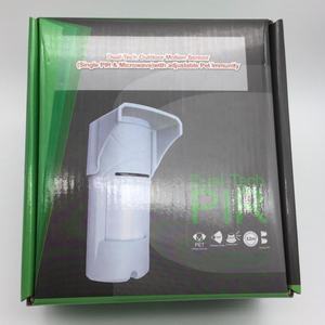 Detector Exterior SLS EDS-2000, Sensor de Movimiento de Microondas Cuádruple PIR, Alarma Antirrobo, Inmunidad a Mascotas, Eléctrico, Android, Plástico, para Hogar y Hotel - Product Image 2