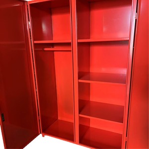 Firefighter Equipment Cabinet Carbon Steel Powder Coating Durable Storage For Fire Protection Gear - Product Image 4