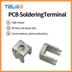 TLS5407 Terminal de prensado de PCB M5 de alta corriente Conectores de tornillo de pasador de estaño de latón Terminales de placa de circuito compuesto - Product Image 2