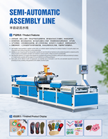 Four tunnel semi-automatique pour la fabrication de produits moulés par goutte à goutte en PVC et silicone, de sous-verres et de semelles de chaussures