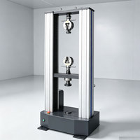 WDW-10 10kN Probador de Tracción Electrónico de Doble Columna para Pruebas de Fuerza de Rotura y Alongamiento de Cables, Plásticos y Compuestos