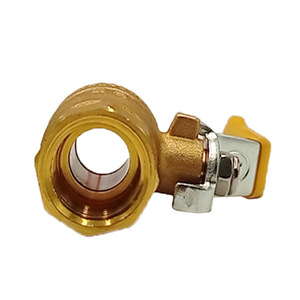 YomteY Brass Ball Valve 1 In Threaded Gas Shut Off Valve Water Air Gas Control - Product Image 3