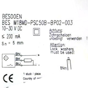 Nieuwe originele-sensoren met geweldige prijs M18md-psc50b-bp02-003(bes00en) inductieve standaardsensoren PNP I& industriële automatiseringssensor - Product Image 1