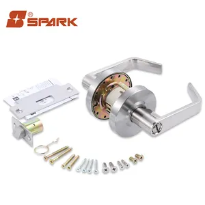 Ansi Lớp 2 Thương Mại Kẽm Hợp Kim Gỗ Trượt Cửa Latch Lối Vào Khóa