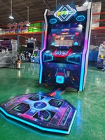 Machine d'arcade de jeu de danse à monnayeur avec tickets de rédemption, modèle Revolution, garantie 1 an, en métal, pour usage intérieur