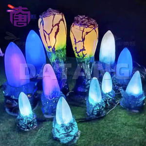 Luz decorativa con gradiente naranja-rosa, resistente al agua Ip65, que agrega un impacto visual misterioso, áreas escénicas, caminos de jardín, LED duradero - Product Image 3