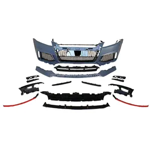 Wholesale Inventory Front Bumper Rear Bumper Grille Kit Assembly Accessories for Audi Special Design