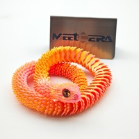 Juguete de Serpiente Miniatura PLA Impreso Personalizado al por Mayor, Figura de Juego 3D Pequeña para Niños, Personalizable