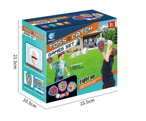 <span class=keywords><strong>Set</strong></span> Permainan Lempar Bola dan Sarung Tangan Baseball Menyala untuk Balita, Mainan Olahraga Luar Ruangan untuk Berkemah, <span class=keywords><strong>Set</strong></span> Menangkap Bola untuk Anak-Anak - Product Image 3