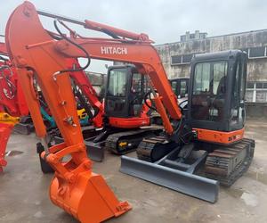 Excavatrice compacte d'occasion Hitachi ZX50, système de puissance fiable, petite machine de terrassement de 5 tonnes pour l'entretien des terres agricoles - Product Image 1
