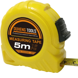 Ruban à mesurer Ruban à mesurer de précision rétractable Rubans à mesurer autobloquants Acier 5 mètres en stock Mètre 3m 5 m 7.5m - Product Image 1