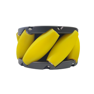 200กก. 8นิ้ว203มม. ล้ออุตสาหกรรมแบบรอบทิศทางโครงสร้างมั่นคงและเงียบเป็นพิเศษล้อ mecanum สำหรับรถยกพื้น - Product Image 2