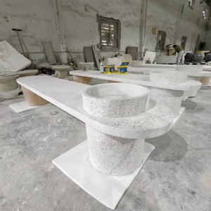 Nuevo Banco de Arte Creativo Magic Stone UHPC, Bloques Huecos de 3 cm de Espesor para Uso en Exteriores, Jardines, Parques y Plazas - Product Image 2