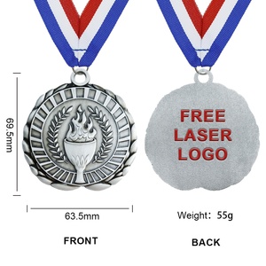 เหรียญรางวัล LY Spot Wholesale Honor Medallas Honor Metal 3D สีทอง - Product Image 2