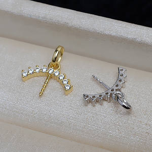 Pendentif en argent S925 minimaliste pour femme avec plateau vide pour perle de 12-13 mm, accessoires de bijouterie semi-finis 4057 - Product Image 4