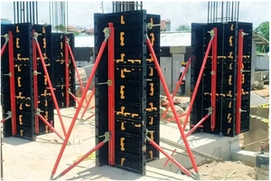 Phong cách công nghiệp ABS nhựa ván khuôn cho bê tông xây dựng cột khuôn khổ trong xây dựng - Product Image 3