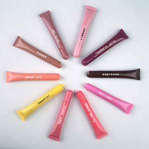 Tinte Labial Hidratante Vegano con Logotipo Personalizado, Complejo de Péptidos, Brillo Labial Líquido Humectante, Protector Solar, Resistente al Agua, Brillo Intenso - Product Image 4
