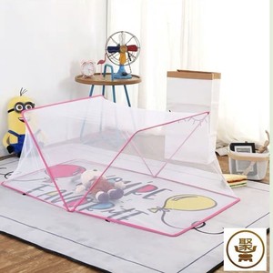 มุ้งกันยุงแบบพับได้สำหรับเด็ก ปรับแต่งสีได้หลากหลาย - Product Image 1