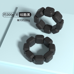 Wrist <b>Weight</b> <b>Bracelet</b> Adjustable Silicone Wrist Ankle Strap Yoga Pilates Training Foot Running <b>Bracelet</b> Equipment - Product Image 5