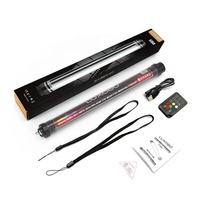 Lampe LED RGB portable P7RGB rechargeable, étanche, avec télécommande IR, pour photographie, vidéo et vlog, réglable
