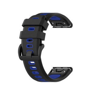 Bracelet de montre sport en silicone pour <span class=keywords><strong>Garmin</strong></span> <span class=keywords><strong>Fenix</strong></span> 6 6X <span class=keywords><strong>6S</strong></span> <span class=keywords><strong>Pro</strong></span> 5X 5 5S Plus 3 3HR 945 Bracelet à dégagement rapide - Product Image 6