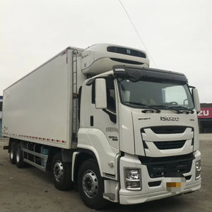 2021 Qing Ling Isu-zu <span class=keywords><strong>Juka</strong></span> 380HP 8X4 9.55m camion réfrigéré Euro 5 279kw camion manuel - Product Image 1