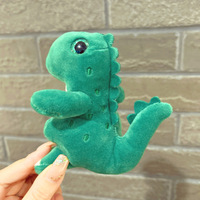 Ensemble de jouets en peluche de dinosaure miniature personnalisable de haute qualité, en vrac, amusant, cadeau de vacances pour enfants, apaisant pour bébé, soulagement du stress