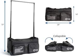 Free sample Travel 28-inch Personalized Large Capacity <b>Garment</b> Bag for Ballet Costumes, Clothing <b>Rack</b>, and Dance Suitcase - Product Image 3