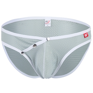 <span class=keywords><strong>Tanga</strong></span> Bikini En Nylon Pour <span class=keywords><strong>Homme</strong></span> Taille Basse Presse Bouton <span class=keywords><strong>Slip</strong></span> <span class=keywords><strong>Slip</strong></span> - Product Image 6