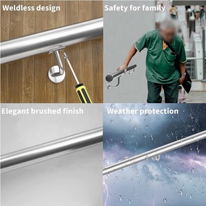 Kính lan can trên cầu thang diy kính lan can kits stainless steel lan can - Product Image 3